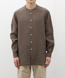 【:colon / コロン】CSH-5 Highcount Linen HenlyNeck SH