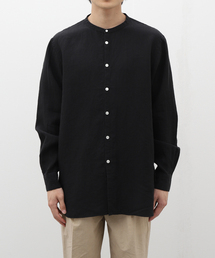 【:colon / コロン】CSH-5 Highcount Linen HenlyNeck SH