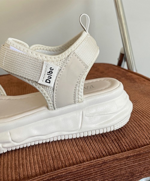 Miniministore(ミニミニストア)の「スポーツサンダル 厚底 ベルトサンダル(サンダル・レディース・ベージュ/ブラック・24.0cm/24.5cm/25.0cm/22.5cm/23.0cm/23.5cm)」の15枚目の写真
