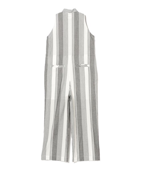 B:MING by BEAMS（ビーミングバイビームス）の「ambiance / ストライプ オールインワン（つなぎ/オールインワン・レディース・レッド/ブラック・SMALL/MEDIUM）」の10枚目の写真