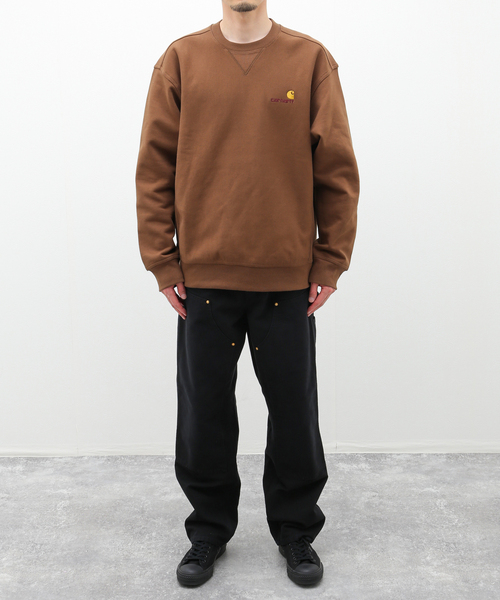 JOURNAL STANDARD(ジャーナルスタンダード)の「CARHARTT WIP DOUBLE KNEE PANT(aged canvas)(その他パンツ・メンズ・ブラック系その他・LARGE/MEDIUM/SMALL)」の2枚目の写真