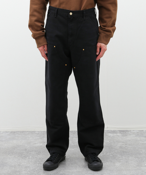 JOURNAL STANDARD(ジャーナルスタンダード)の「CARHARTT WIP DOUBLE KNEE PANT(aged canvas)(その他パンツ・メンズ・ブラック系その他・LARGE/MEDIUM/SMALL)」の3枚目の写真