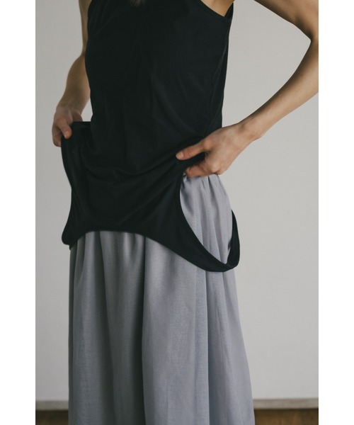 STYLEMIXER（スタイルミキサー）の「2WAYレイヤータンク（タンクトップ・レディース・オレンジ/ホワイト/ブラック・FREE）」の18枚目の写真