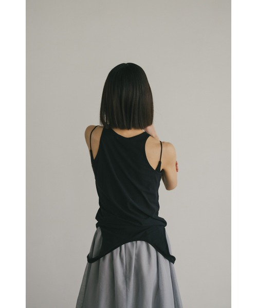 STYLEMIXER（スタイルミキサー）の「2WAYレイヤータンク（タンクトップ・レディース・オレンジ/ホワイト/ブラック・FREE）」の17枚目の写真