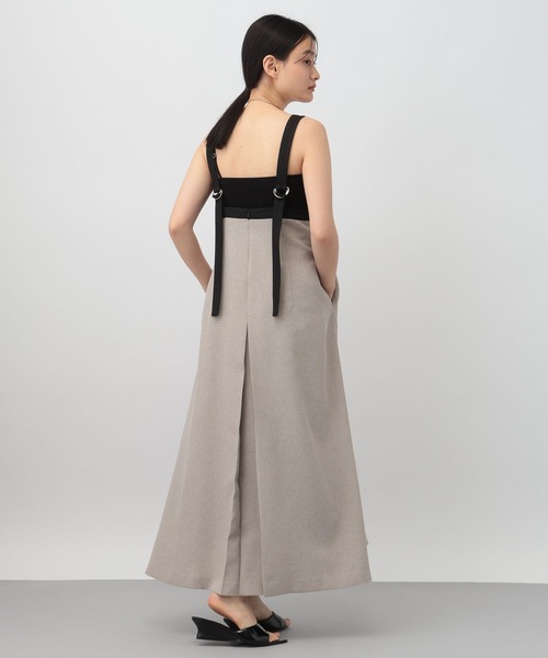 A part by(アパートバイ)の「ツィードライクジャンスカ(ジャンパースカート・レディース・ブラック/グレー系その他4・FREE)」の10枚目の写真