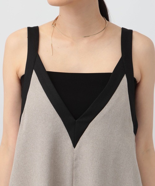 A part by(アパートバイ)の「ツィードライクジャンスカ(ジャンパースカート・レディース・ブラック/グレー系その他4・FREE)」の14枚目の写真