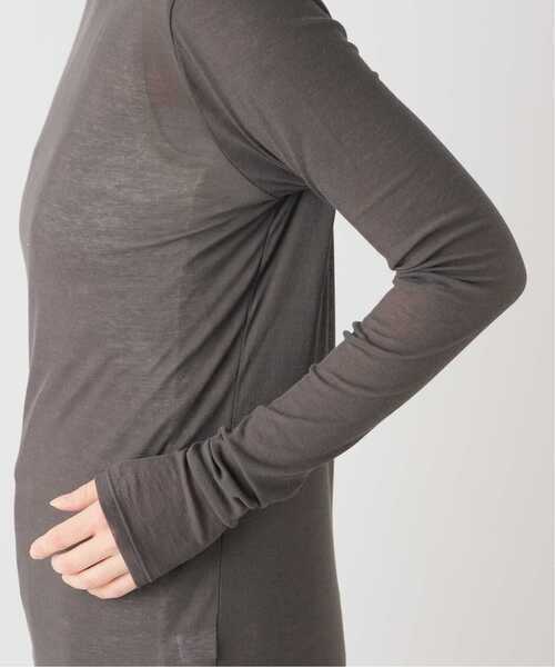 FRAMeWORK（フレームワーク）の「≪追加≫レイヤードL/Tee+TANK2（Tシャツ/カットソー・レディース・クリアイエロー/グレー・FREE）」の13枚目の写真