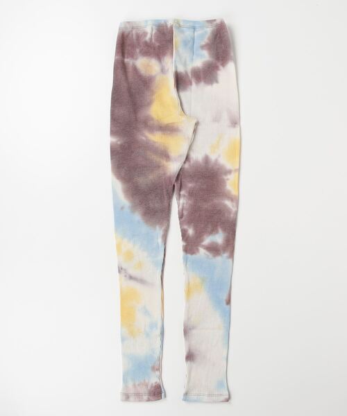 Healthknit(ヘルスニット)の「【 HealthKnit / ヘルスニット 】 タイダイ柄 ワッフル素材 レギンス SIP #4227(レギンス/スパッツ・レディース・ブラウン/ブルー・M/L)」の3枚目の写真