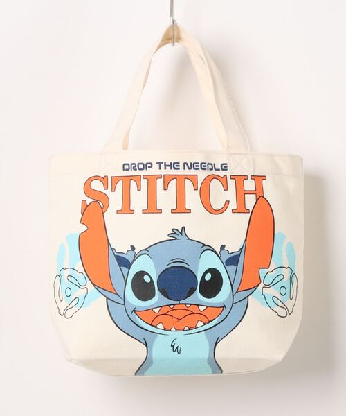 Disney(ディズニー)の「【 Disney 】 マチ付きバッグ (ミキフレ、ドナルド、スティッチ)(エコバッグ/サブバッグ・レディース・その他1/その他2/その他3・FREE)」の3枚目の写真