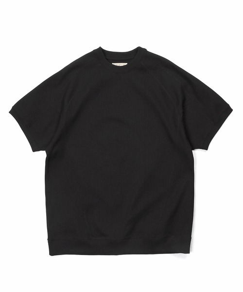 「AIR FLEX」WAFFLE TEE：高収縮機能素材 エアフレックス ワッフルTシャツ（Tシャツ/カットソー）｜The DUFFER of ST.GEORGE（ザダファーオブセントジョージ）