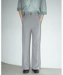 CENTER PRESS BELL BOTTOM PANTS