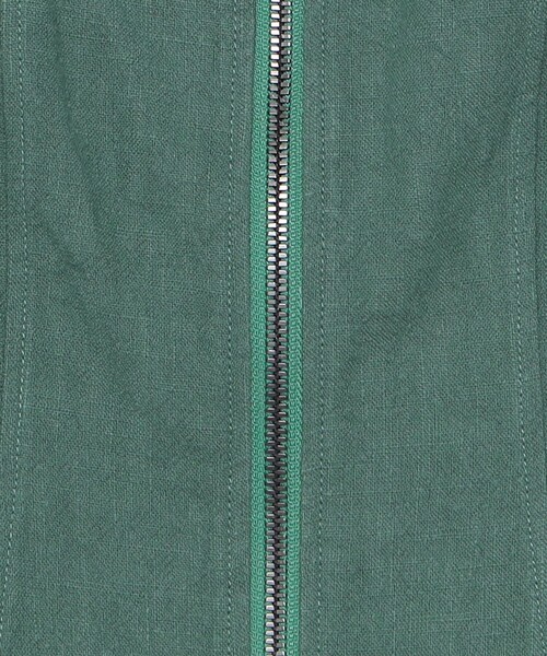 H　BEAUTY&YOUTH UNITED ARROWS（エイチビューティーアンドユースユナイテッドアローズ）の「＜H＞ジップキャミソールベスト（ベスト・レディース・オリーブ/ブラック・S/M）」の4枚目の写真