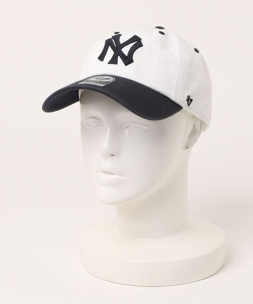 '47(フォーティーセブン)の「【47】YANKEES DOUBLEHEADER DIAMOND(キャップ・メンズ・ホワイト×ネイビー・フリー)」の6枚目の写真