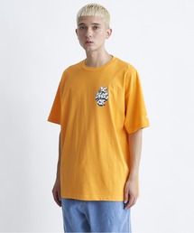24 THREE LINES GRAFF/DCグラフィティデザイン半袖バックプリント半袖Tシャツ