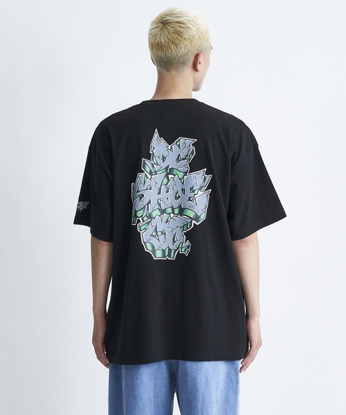 DC SHOES(ディーシーシューズ)の「24 THREE LINES GRAFF/DCグラフィティデザイン半袖バックプリント半袖Tシャツ(Tシャツ/カットソー・メンズ・ブラック/オレンジ/ホワイト/グレー・X-LARGE/LARGE/MEDIUM)」の8枚目の写真