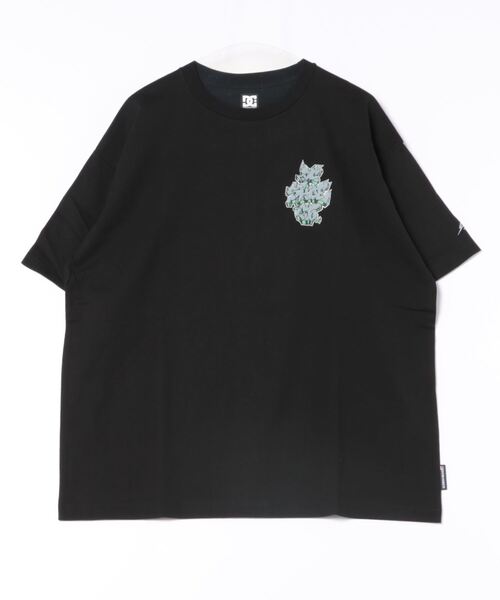 DC SHOES(ディーシーシューズ)の「24 THREE LINES GRAFF/DCグラフィティデザイン半袖バックプリント半袖Tシャツ(Tシャツ/カットソー・メンズ・ブラック/オレンジ/ホワイト/グレー・X-LARGE/LARGE/MEDIUM)」の9枚目の写真