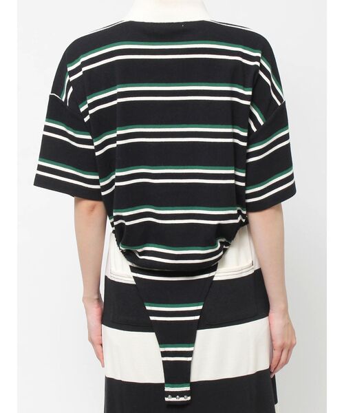 jouetie（ジュエティ）の「ボディースーツポロトップス【セットアップ対応】（ポロシャツ・レディース・ブラウン/レッド/ブラック・MEDIUM）」の9枚目の写真