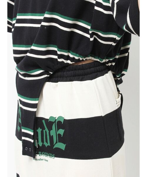 jouetie（ジュエティ）の「ボディースーツポロトップス【セットアップ対応】（ポロシャツ・レディース・ブラウン/レッド/ブラック・MEDIUM）」の6枚目の写真