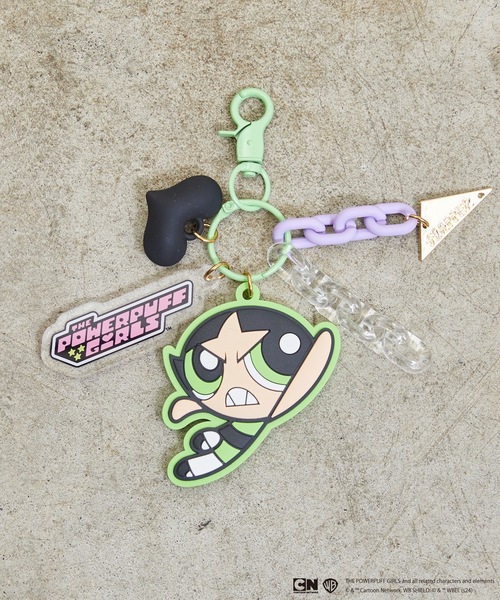 FLAPPER（フラッパー）の「FLAPPER フラッパー:パワーパフ ガールズ  じゃらじゃらチャーム（チャーム・レディース・ピンク/ブルー/グリーン・FREE）」の13枚目の写真