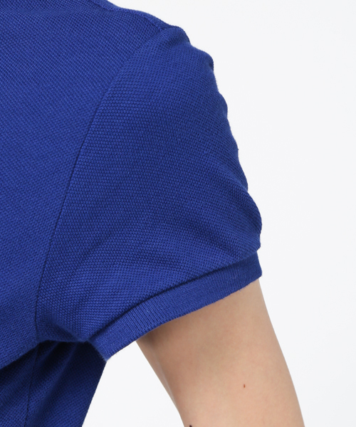 POLO RALPH LAUREN（ポロ ラルフ ローレン）の「スキニーフィット Big Pony ポロシャツ（ポロシャツ・レディース・イエロー/ブルー/パープル系2・X-LARGE/SMALL/LARGE/MEDIUM/X-SMALL）」の9枚目の写真