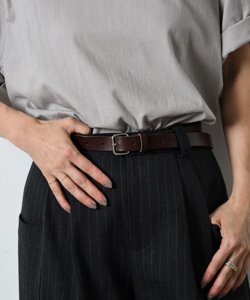 【セール】3-4D18 本革 レザー ベルトレディース シンプル ベーシック（ベルト）｜CALIFORNIA OUTFITTERS（カリフォルニア アウトフィッターズ）