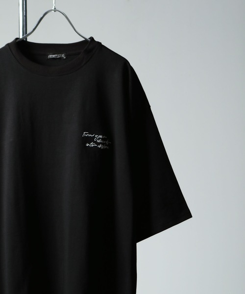 ZIP FIVE(ジップファイブ)の「【CONTRIBE】花柄プリント フラワーグラフィック オーバーサイズ Tシャツ(Tシャツ/カットソー・メンズ・ホワイト系/ホワイト系1/ブラック/ホワイト/ブラック系1/ブラック系・MEDIUM/LARGE)」の8枚目の写真