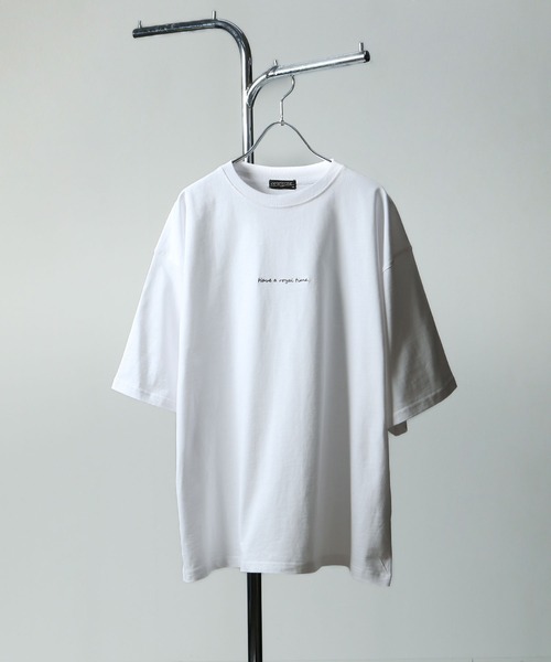 ZIP FIVE(ジップファイブ)の「【CONTRIBE】花柄プリント フラワーグラフィック オーバーサイズ Tシャツ(Tシャツ/カットソー・メンズ・ホワイト系/ホワイト系1/ブラック/ホワイト/ブラック系1/ブラック系・MEDIUM/LARGE)」の16枚目の写真