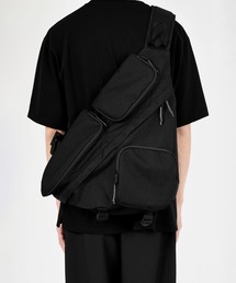 バッグ LAD MUSICIAN NYLON SHOULDER BAG BLACK LAD Musician Nylon Shoulder Bag Pansy
