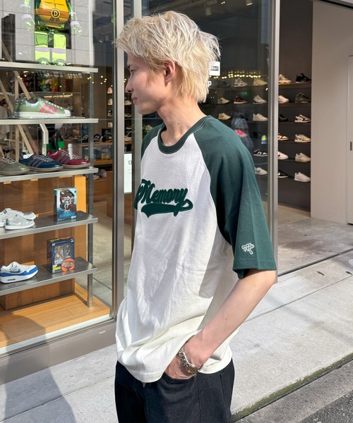 居酒屋えぐざいる カレッジロゴTシャツ RAMPAGE Lサイズ