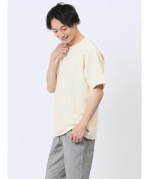 TAKA-Q | タカキューメンズ/TAKA-Q:MEN ふくれジャガード クルーネック半袖Tシャツ(Tシャツ/カットソー)