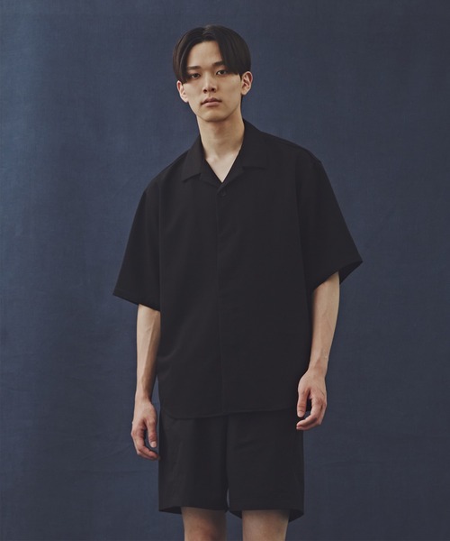 【セール】「Commonuse」TRツイルオープンカラーシャツ（シャツ/ブラウス）｜nano･universe（ナノユニバース）