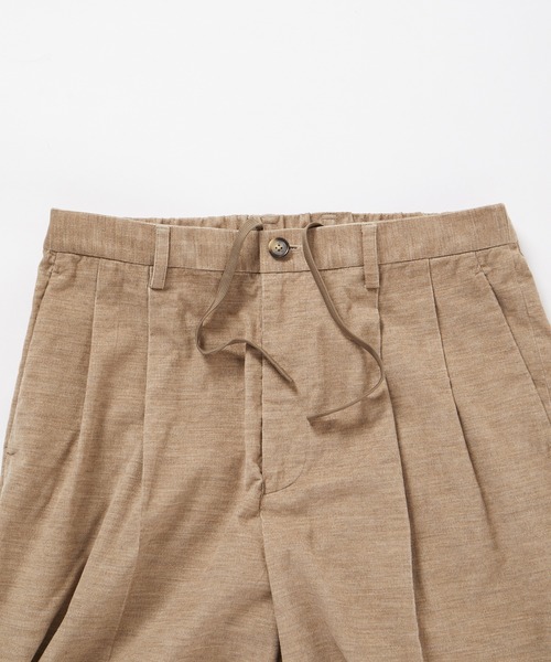 ADAM ET ROPE'(アダムエロペ)の「シャツコール ワイドイージー スラックス / セットアップ対応 / ユニセックス(スラックス・メンズ・ホワイト系その他7/ベージュ系その他2/ブルー系その他2・M/L)」の5枚目の写真