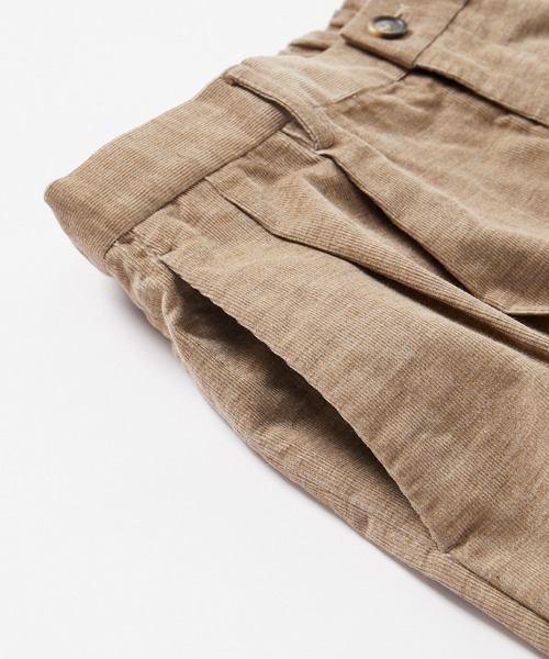 ADAM ET ROPE'(アダムエロペ)の「シャツコール ワイドイージー スラックス / セットアップ対応 / ユニセックス(スラックス・メンズ・ホワイト系その他7/ベージュ系その他2/ブルー系その他2・M/L)」の7枚目の写真