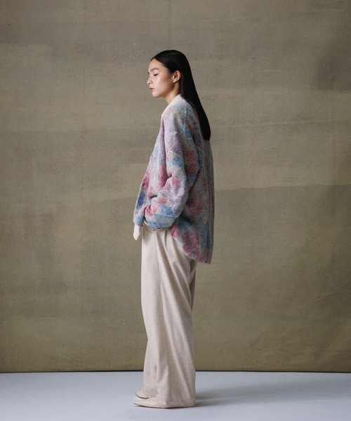 ADAM ET ROPE'(アダムエロペ)の「シャツコール ワイドイージー スラックス / セットアップ対応 / ユニセックス(スラックス・メンズ・ホワイト系その他7/ベージュ系その他2/ブルー系その他2・M/L)」の12枚目の写真