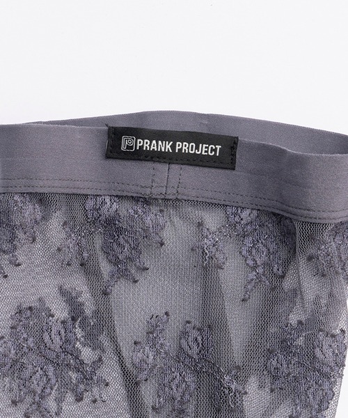 PRANK PROJECT（プランクプロジェクト）の「フラワーモチーフレースニーハイソックス / Flower Motif Lace Knee High Socks（ソックス/靴下・レディース・グレー/ブラック/ホワイト・FREE）」の21枚目の写真
