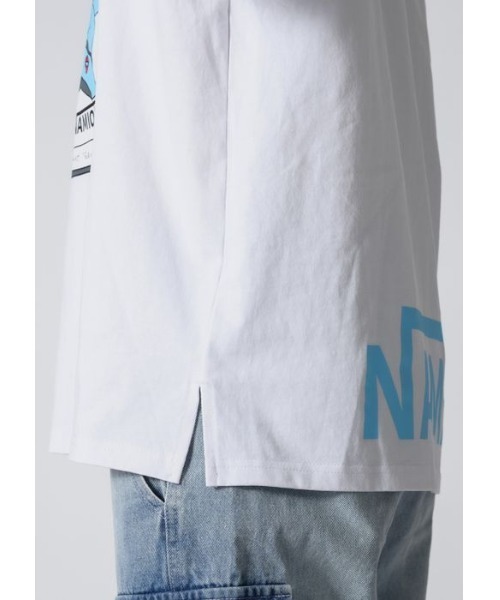 RE730(アールイーセブンサーティー)の「RE730 スニカーをはいたなみおくん(Tシャツ/カットソー・メンズ・ブラック/オフホワイト・X-LARGE/LARGE/MEDIUM)」の19枚目の写真