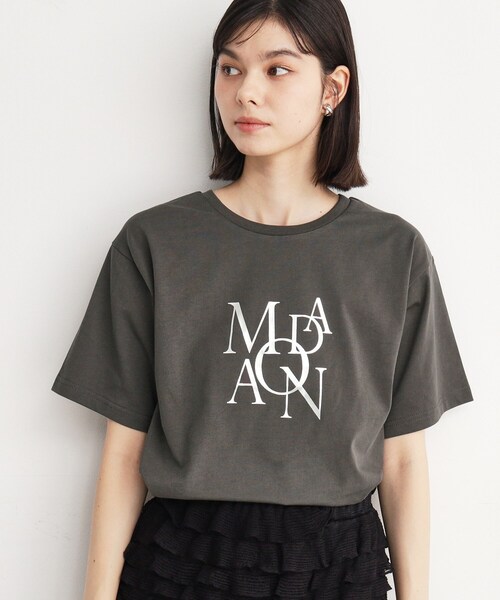 箔プリントロゴTシャツ 箔プリントロゴTシャツ≪手洗い可能≫｜メイソングレイの通販