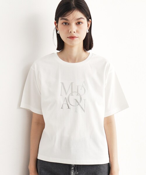 箔プリントロゴTシャツ 箔プリントロゴTシャツ≪手洗い可能≫｜メイソングレイの通販
