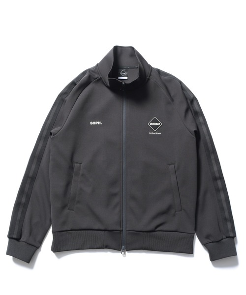 F.C.Real Bristol(エフシーレアルブリストル)の「TRAINING TRACK JACKET(ブルゾン・メンズ・グレー/ブルー/ブラック・SMALL/MEDIUM/LARGE/X-LARGE/XX-LARGE)」の2枚目の写真