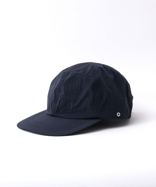 halo commodity(ハロ コモディティー)の「【halo commodity/ハロ コモディティー】Salt Path Cap h243-211 撥水ナイロンキャップ(キャップ・メンズ・ブラック/ネイビー/ベージュ/グリーン・FREE)」の4枚目の写真