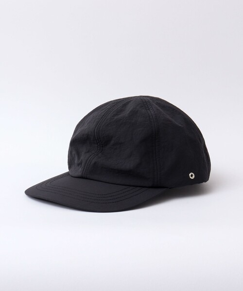 halo commodity(ハロ コモディティー)の「【halo commodity/ハロ コモディティー】Salt Path Cap h243-211 撥水ナイロンキャップ(キャップ・メンズ・ブラック/ネイビー/ベージュ/グリーン・FREE)」の2枚目の写真