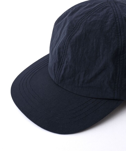 halo commodity(ハロ コモディティー)の「【halo commodity/ハロ コモディティー】Salt Path Cap h243-211 撥水ナイロンキャップ(キャップ・メンズ・ブラック/ネイビー/ベージュ/グリーン・FREE)」の6枚目の写真