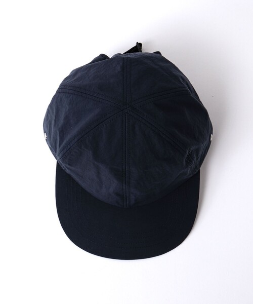 halo commodity(ハロ コモディティー)の「【halo commodity/ハロ コモディティー】Salt Path Cap h243-211 撥水ナイロンキャップ(キャップ・メンズ・ブラック/ネイビー/ベージュ/グリーン・FREE)」の8枚目の写真