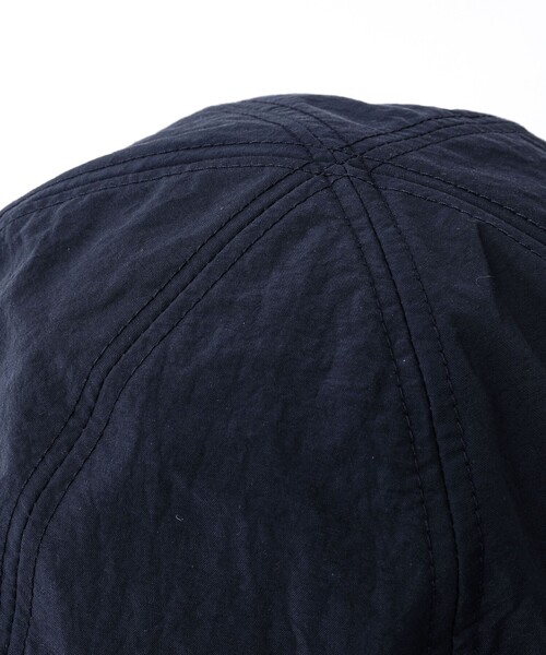 halo commodity(ハロ コモディティー)の「【halo commodity/ハロ コモディティー】Salt Path Cap h243-211 撥水ナイロンキャップ(キャップ・メンズ・ブラック/ネイビー/ベージュ/グリーン・FREE)」の9枚目の写真