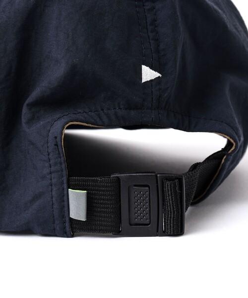 halo commodity(ハロ コモディティー)の「【halo commodity/ハロ コモディティー】Salt Path Cap h243-211 撥水ナイロンキャップ(キャップ・メンズ・ブラック/ネイビー/ベージュ/グリーン・FREE)」の11枚目の写真
