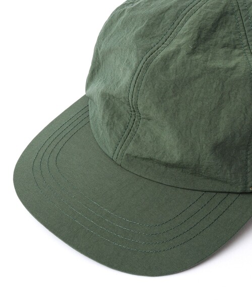 halo commodity(ハロ コモディティー)の「【halo commodity/ハロ コモディティー】Salt Path Cap h243-211 撥水ナイロンキャップ(キャップ・メンズ・ブラック/ネイビー/ベージュ/グリーン・FREE)」の20枚目の写真