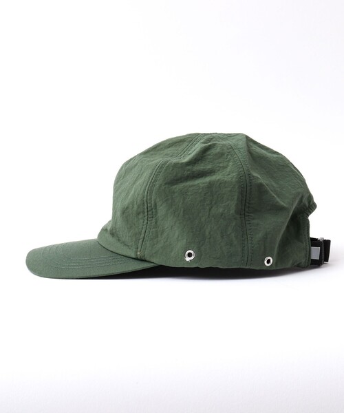 halo commodity(ハロ コモディティー)の「【halo commodity/ハロ コモディティー】Salt Path Cap h243-211 撥水ナイロンキャップ(キャップ・メンズ・ブラック/ネイビー/ベージュ/グリーン・FREE)」の21枚目の写真