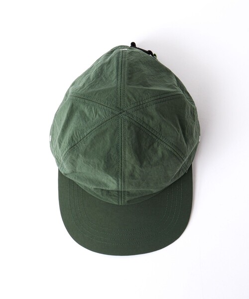 halo commodity(ハロ コモディティー)の「【halo commodity/ハロ コモディティー】Salt Path Cap h243-211 撥水ナイロンキャップ(キャップ・メンズ・ブラック/ネイビー/ベージュ/グリーン・FREE)」の22枚目の写真