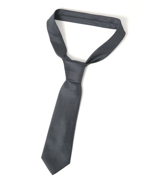 GLOBAL WORK（グローバルワーク）の「ネクタイ/無地/Salon de GW/144212（ネクタイ・メンズ・ボルドー/グレー系その他6/チャコールグレー/ネイビー・FREE）」の5枚目の写真