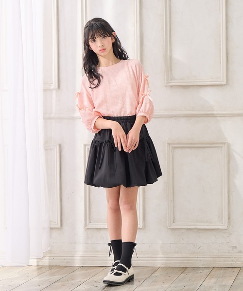 セール】リボンバルーンスカート/バレエコア(130㎝～160